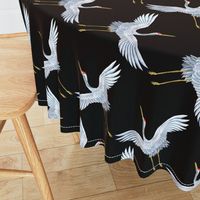 royal novelty thrones embroidery asian japanese china chinese oriental cheongsam kimono cranes storks herons birds imperial chinoiserie flying kings queens museum traditional rank regal korean kabuki geisha yuan ming qing dynasty tapestry  vintage emperor