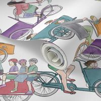 DutchCargo  Bakfiets Bikes in Color