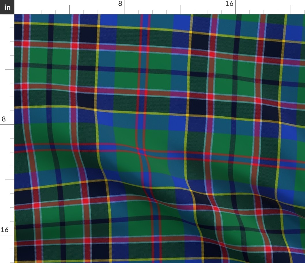 Stevenson / Stephens tartan, 12", modern colors