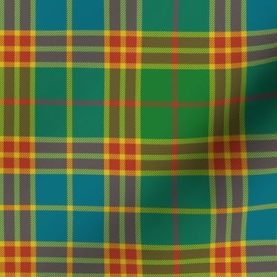 Stevenson old tartan, 6" ancient colors