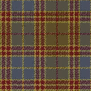 Stevenson old tartan, 6" reproduction colors