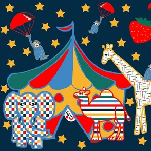 Circus Under A Strawberry Moon!