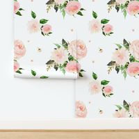 4" Floral Swan Mix & Match Print 2