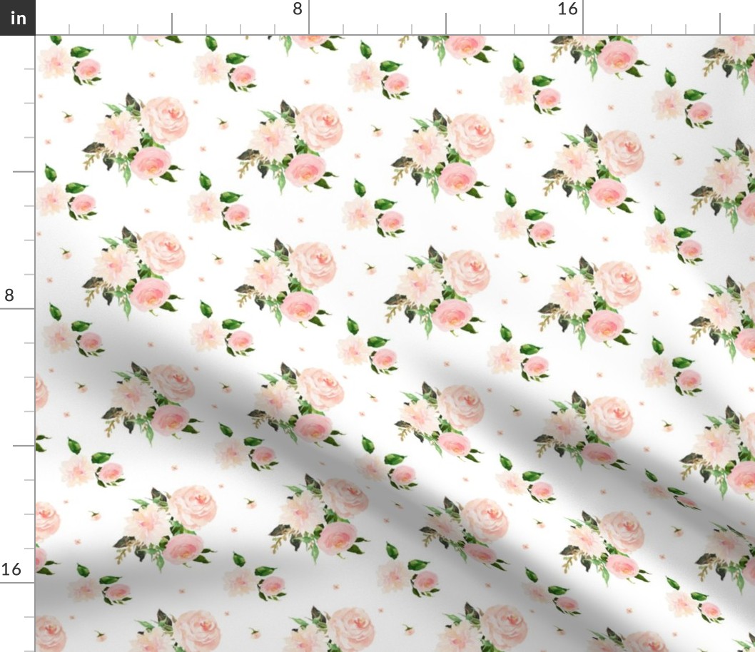 4" Floral Swan Mix & Match Print 2