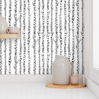 birch tree fabric // birch wallpaper hand-drawn nursery baby design  - charcoal