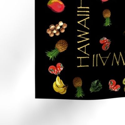 Tea Towel - Hawaiian Farm to Tea Towel by kedoki