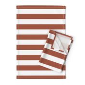 Cabana Stripes - Brick