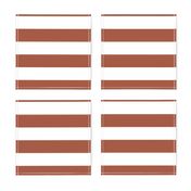 Cabana Stripes - Brick