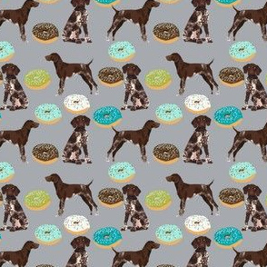 german shorthaired pointer donuts fabric donuts dogs design 