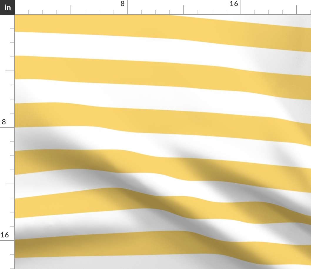 Cabana Stripes - Perfect Yellow