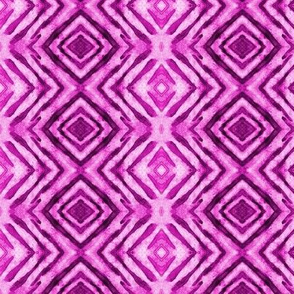 Shibori Diamonds Pink