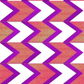 Cherry Grape Chevron Arrow Stripe