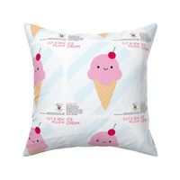 Ice Cream Mini Pillow