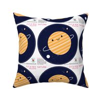 Kawaii Planet Mini Pillow
