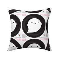 Kawaii Little Ghost Mini Pillow