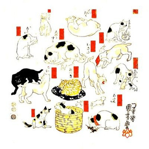 Cats in Utagawa 2