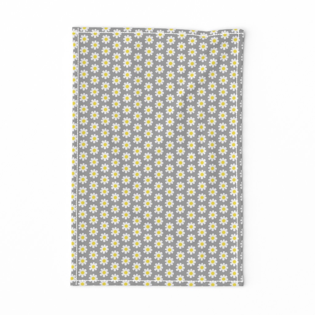 Sassy Summer Smiles-daisy grey/yellow