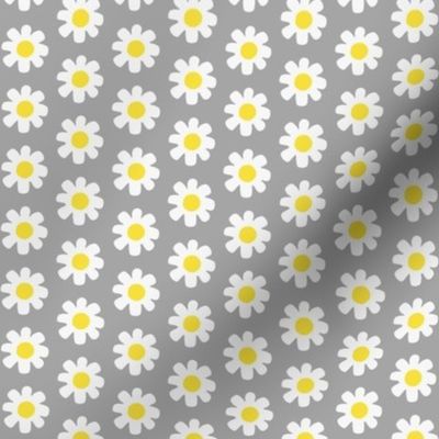 Sassy Summer Smiles-daisy grey/yellow