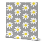 Sassy Summer Smiles-daisy grey/yellow