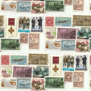 Canadian World War 2 stamps