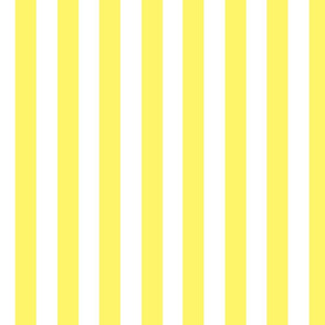 Yellow and White Stripes