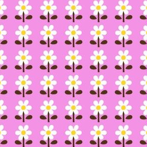 picnic retro flower_pink