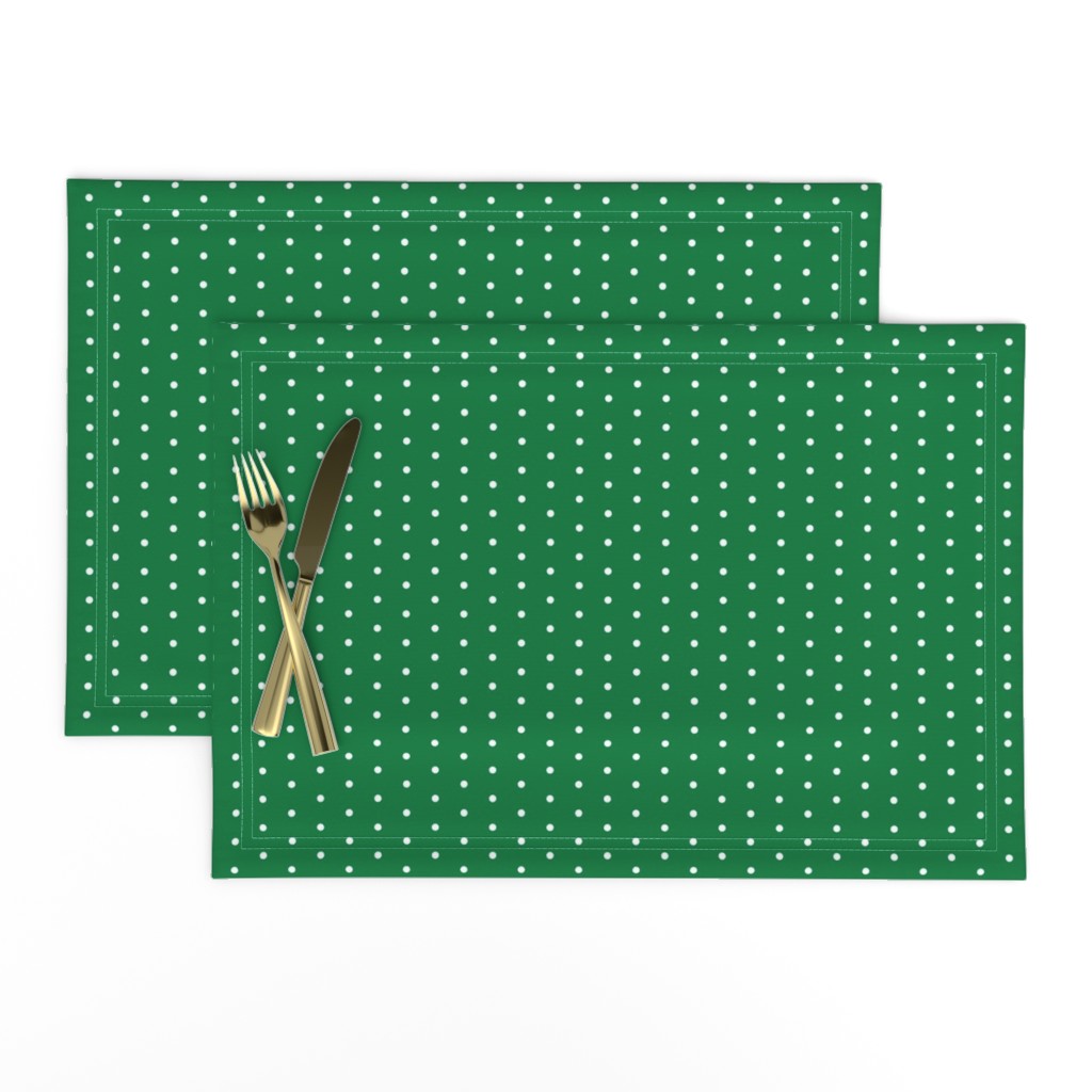 Mini Dot christmas minimal pattern green