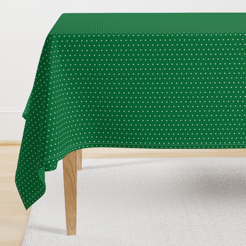 Mini Dot christmas minimal pattern green