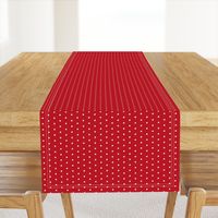 Mini Dot christmas minimal pattern red