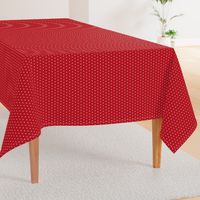 Mini Dot christmas minimal pattern red