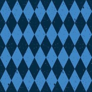 Gritty Harlequin (2 blue)
