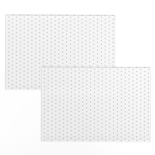 grey mini dots fabric