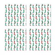 christmas stockings fabric xmas holiday red and green fabric - white