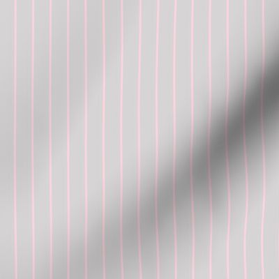 Light Pink and Grey Pinstripe