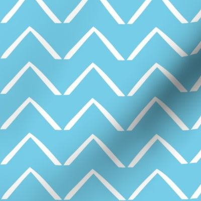 ZigZag Arrows - Perfect Aqua