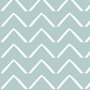 ZigZag Arrows - Sea Glass