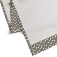 ZigZag Arrows - Cove + White