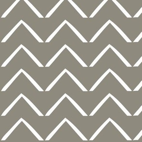 ZigZag Arrows - Cove + White