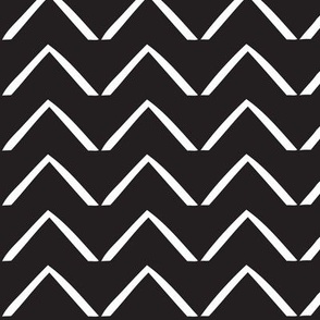 ZigZag Arrows - Black + White