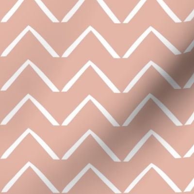 ZigZag Arrows - Deco Coral