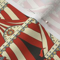 Circus Tents - Vintage Red