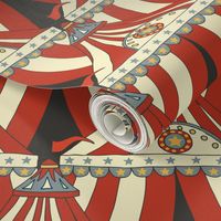 Circus Tents - Vintage Red