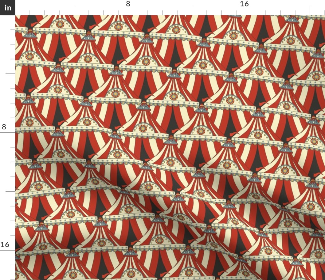 Circus Tents - Vintage Red