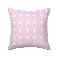 Swiss Crosses - Pretty Pink