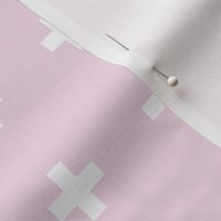 Swiss Crosses - Pretty Pink