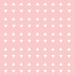 Tiny Triangles - Blush