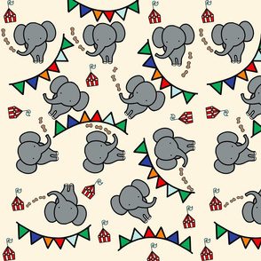 Circus elephant