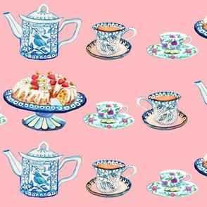 Jane Austen's tea and cake