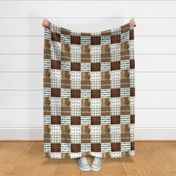 Little man 2 woodplank duck wholecloth