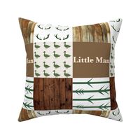 Little man 2 woodplank duck wholecloth